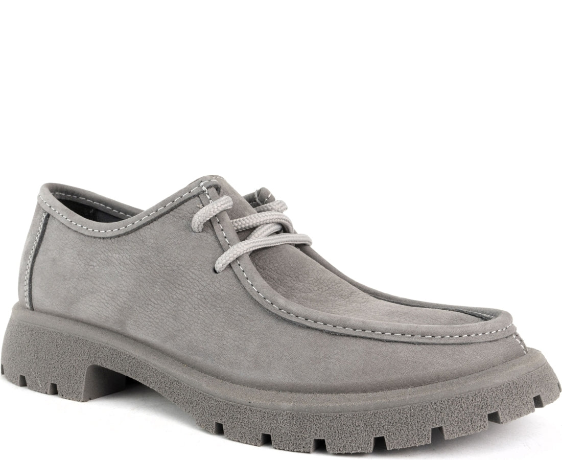 grey casual closed formal