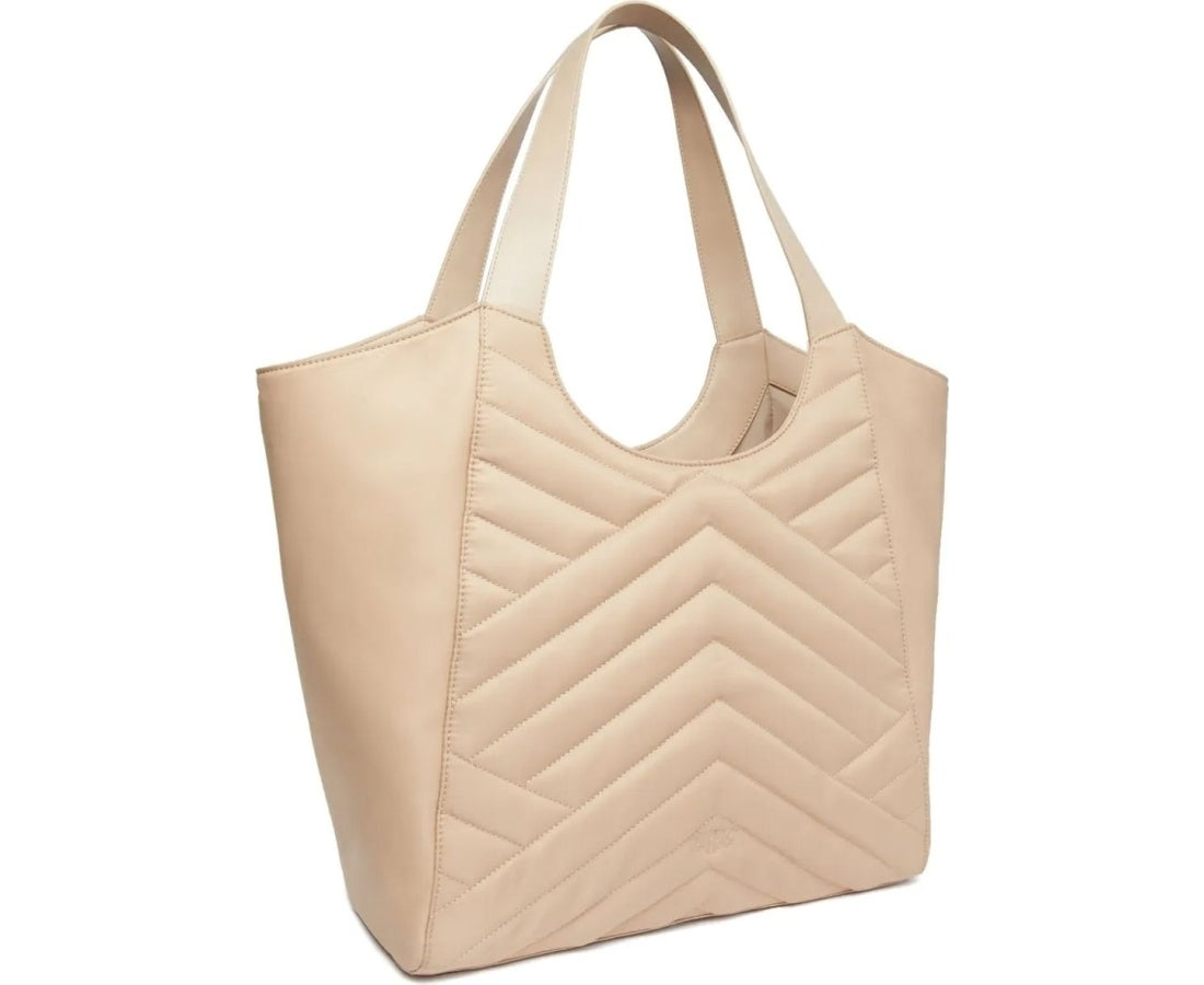 grey casual tote bag