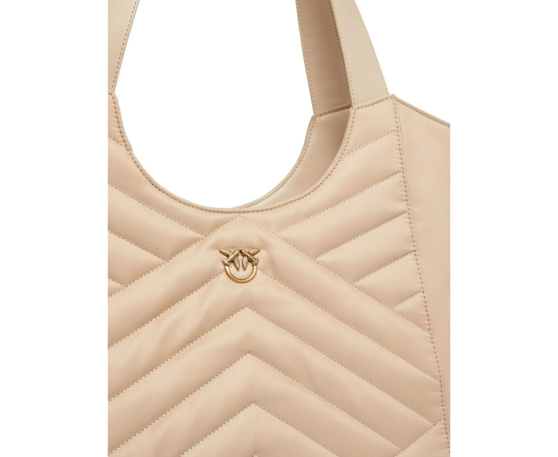 grey casual tote bag