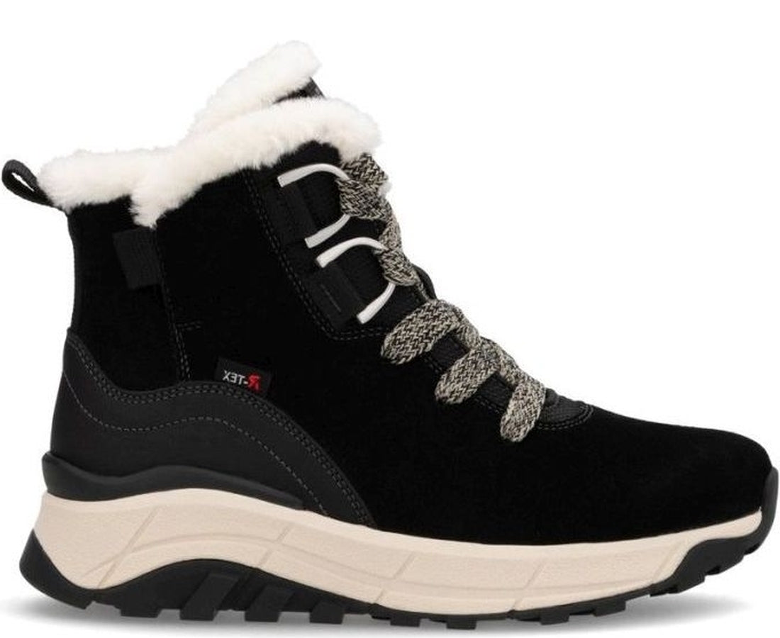 white casual closed ladies mid height boots