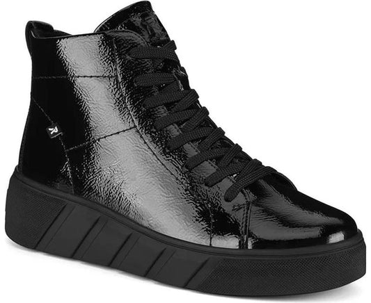 white casual closed ladies mid height boots