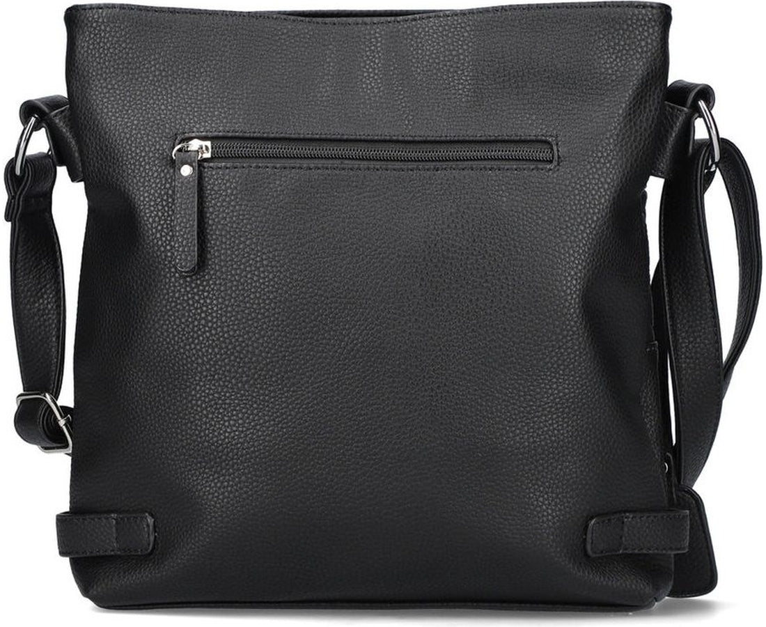 black casual handbag