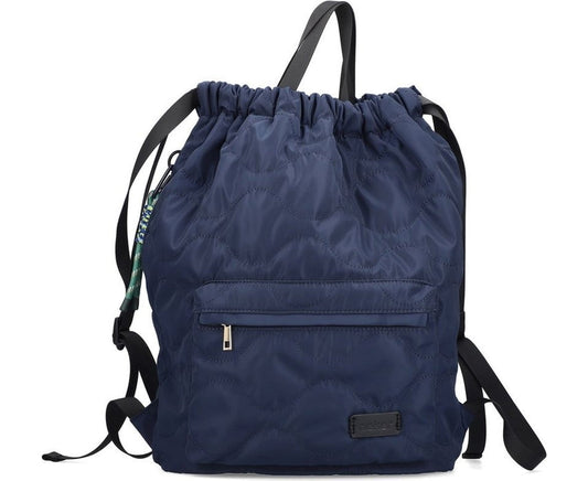 blue casual handbag