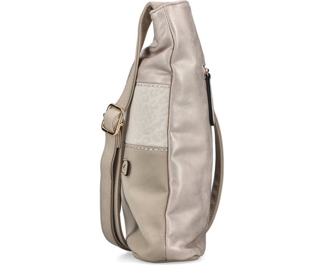 beige casual handbag