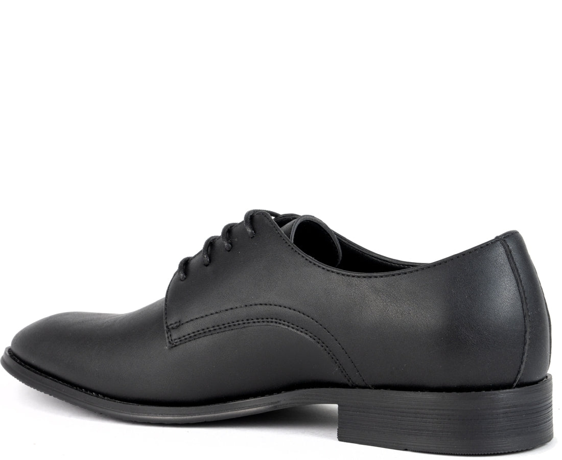 black elegant closed formal shoes
