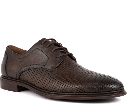 brown casual closed formal