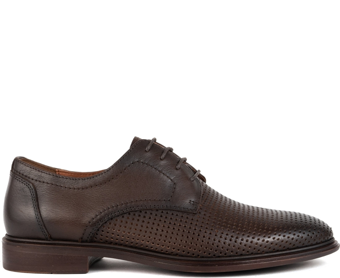 brown casual closed formal