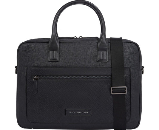 monogram computer bag