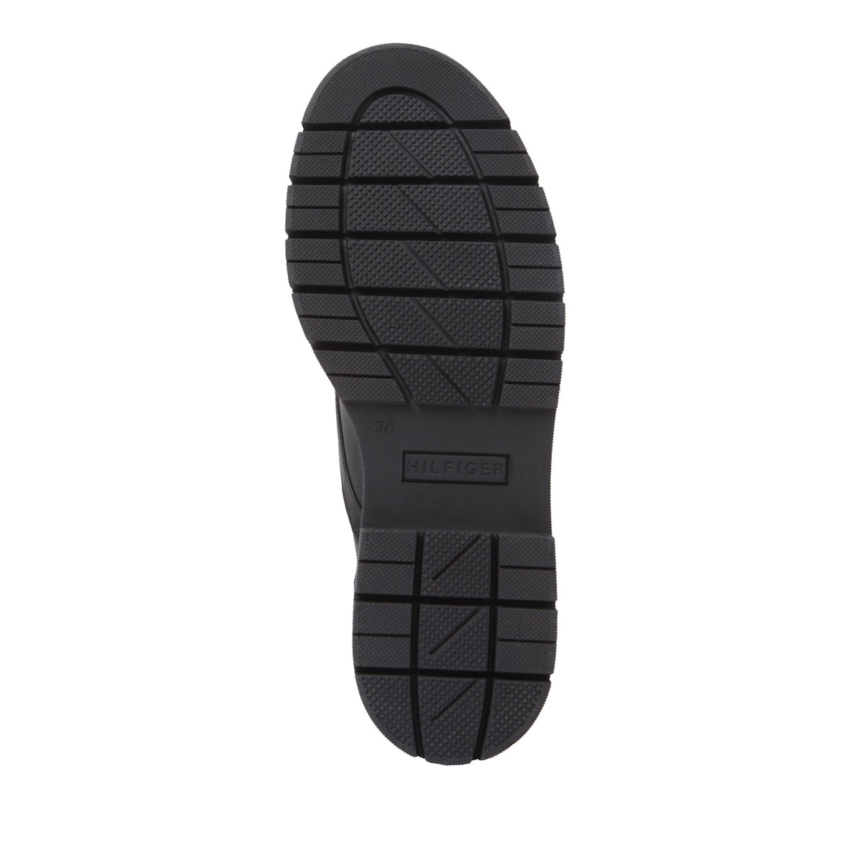 Women's Black Cleated Ankle Boots