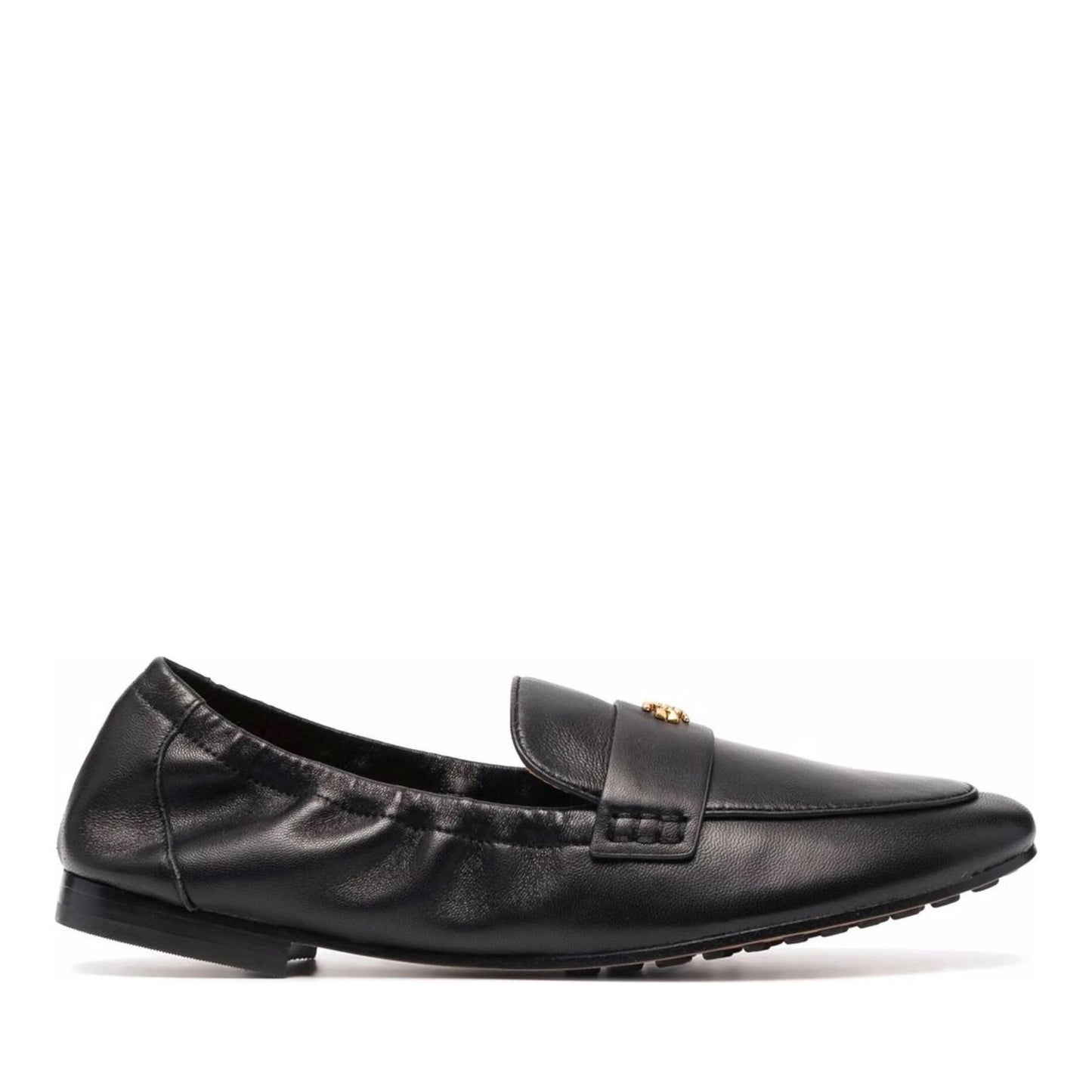 Women's Black Open-Toe Moccasins