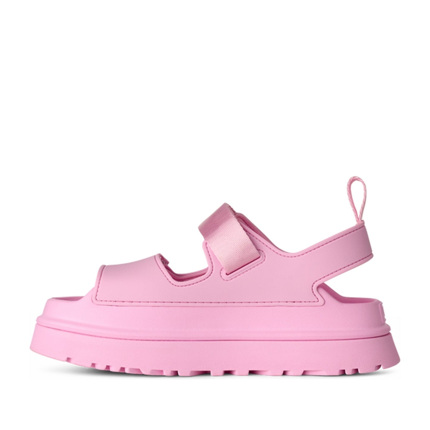GoldenGlow Women's Pink Open-Toe Sandals