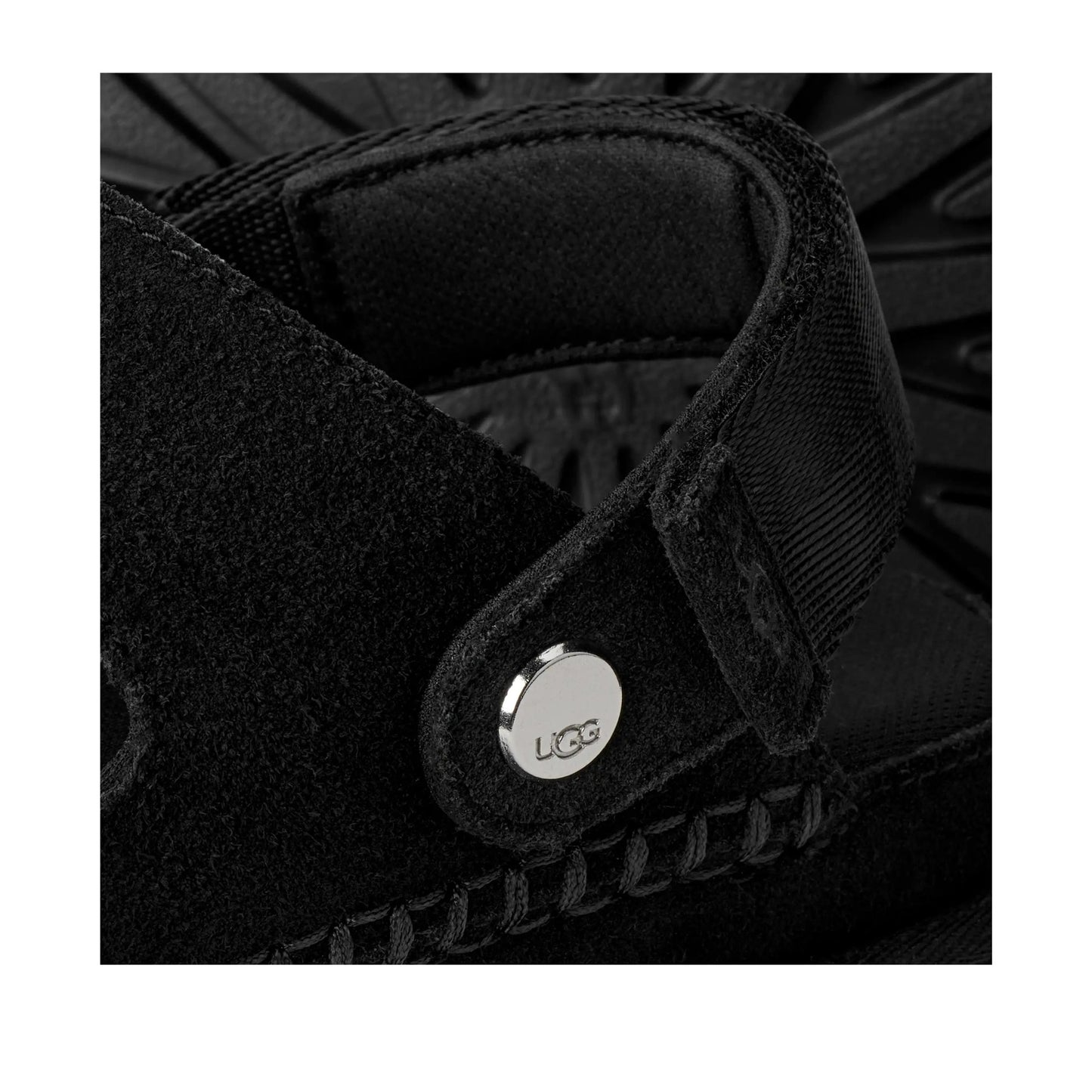 Goldenstar Glide Women's Black Open-Toe Sandals