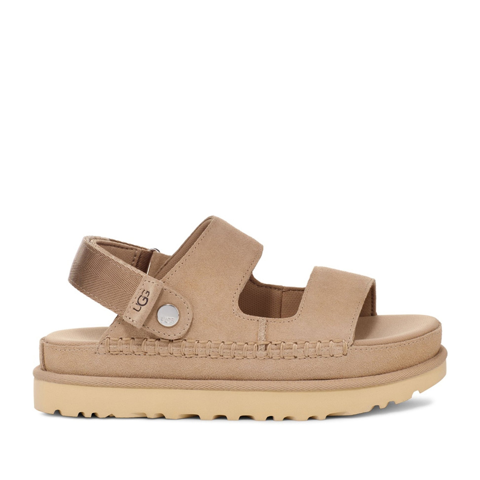 Goldenstar Glide Women's Beige Open-Toe Sandals