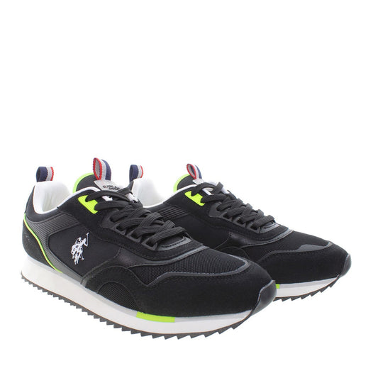 Men's Black Athletic Sneakers