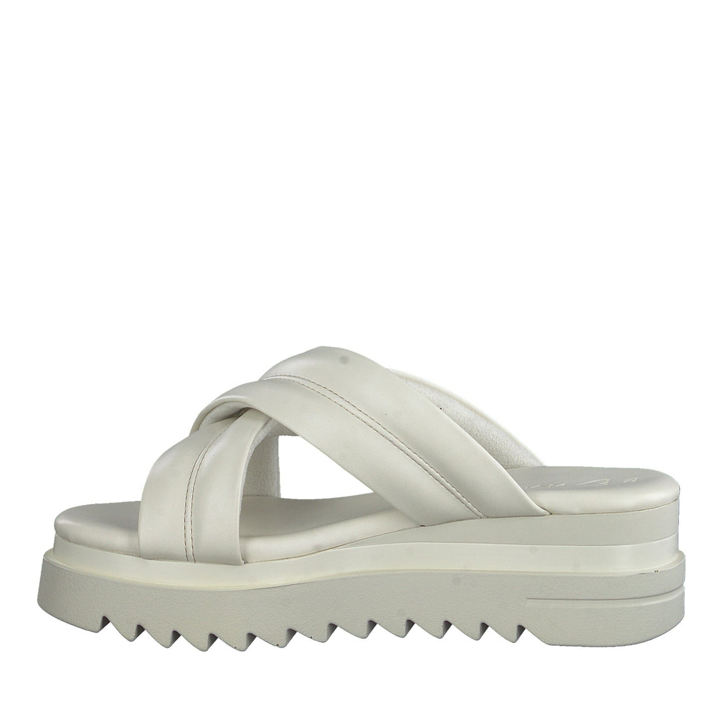 Women's Beige Open-Toe Slippers