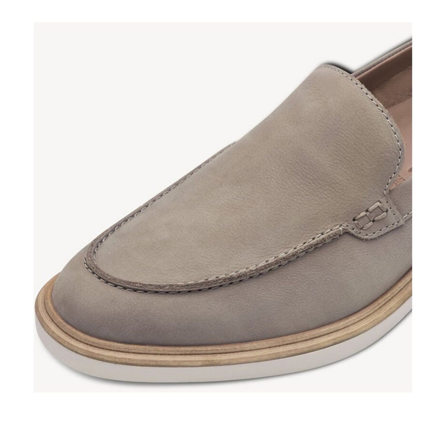 Men's Beige Moccasins