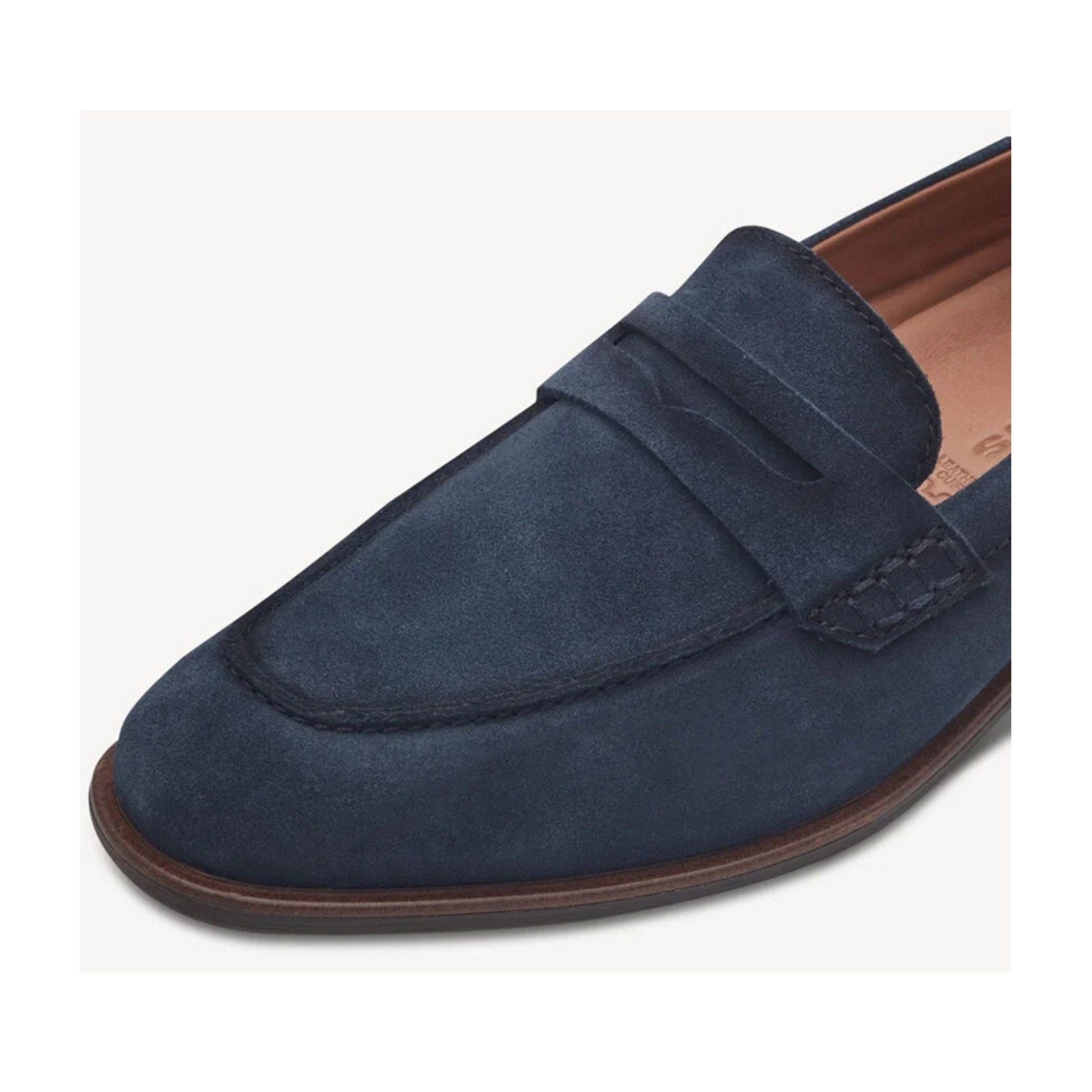 Men's Blue Moccasins