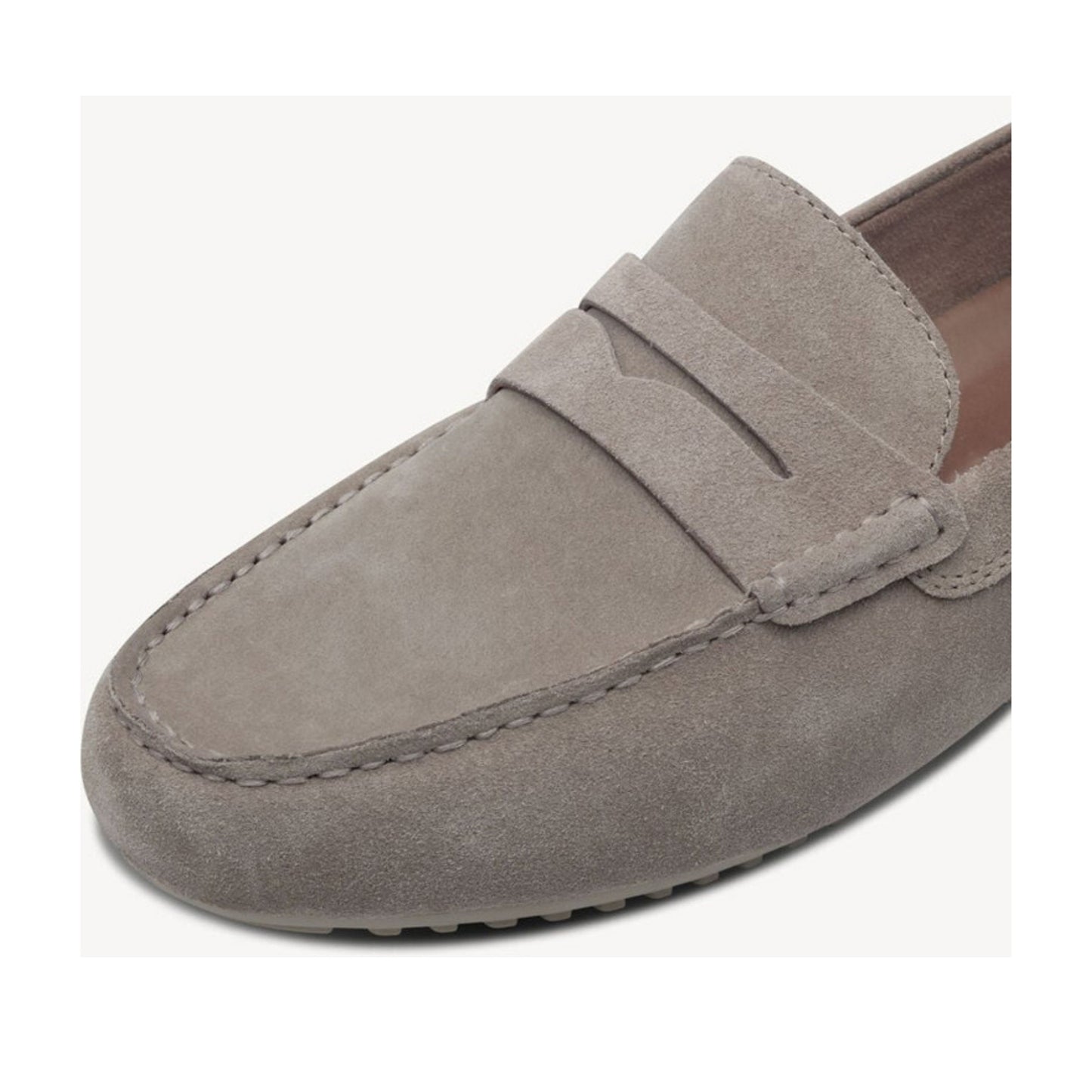 Men's Beige Moccasins