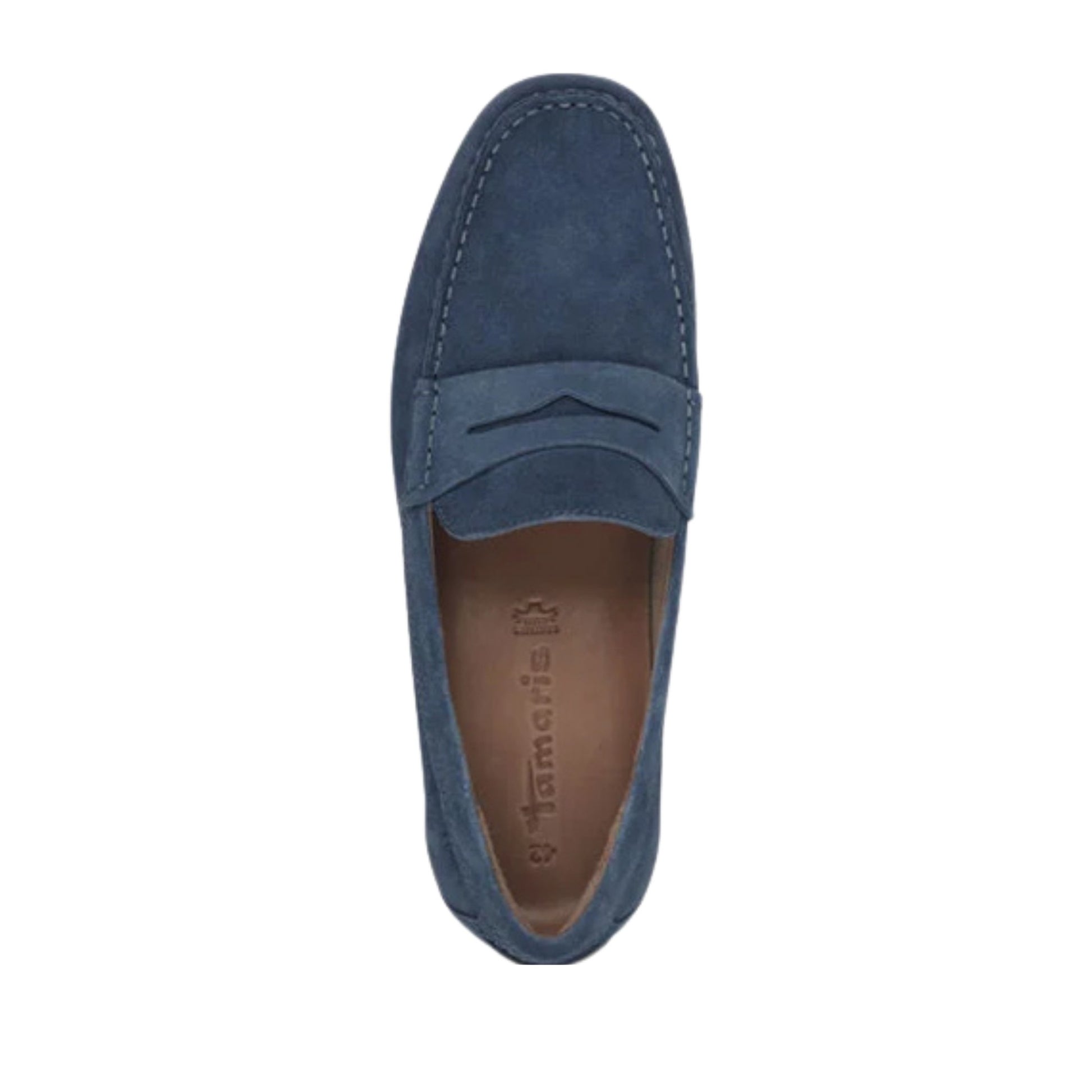 Men's Blue Moccasins