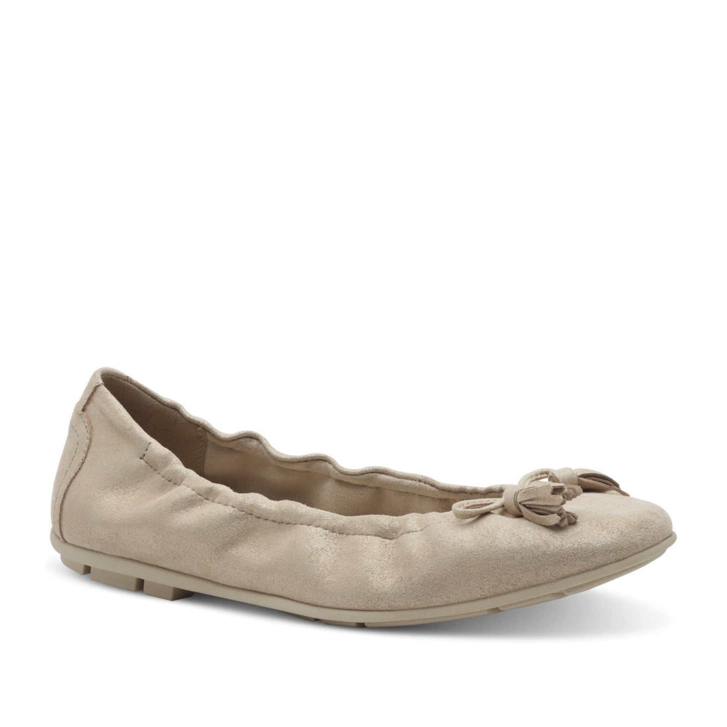 Women's Yellow Ballet Flats