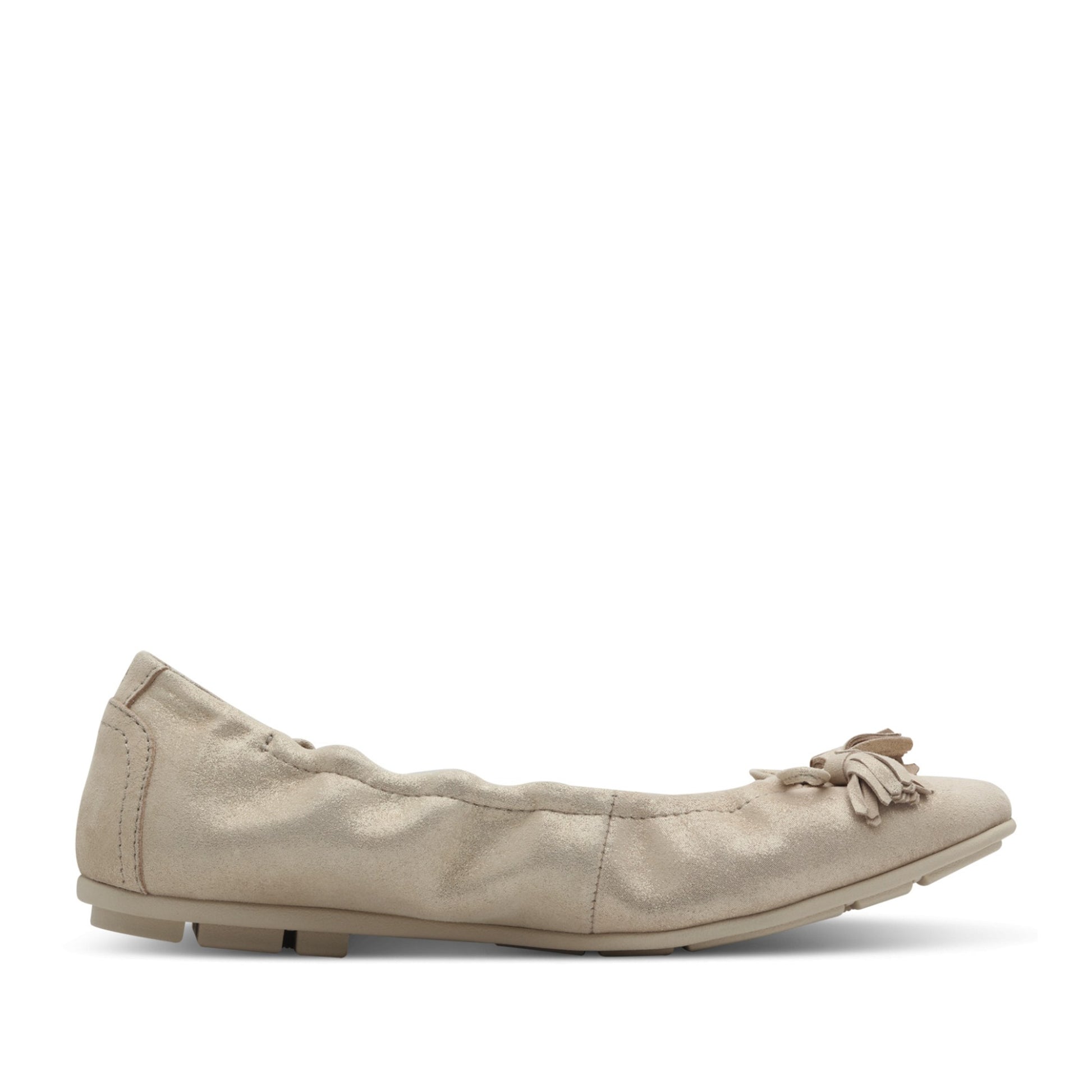 Women's Yellow Ballet Flats