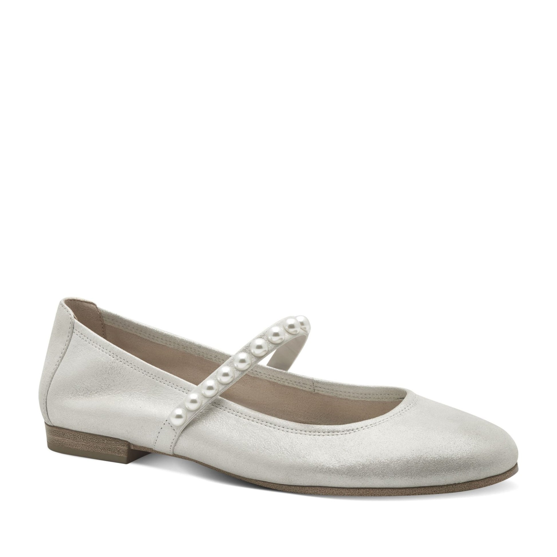 Women's Gray Ballet Flats