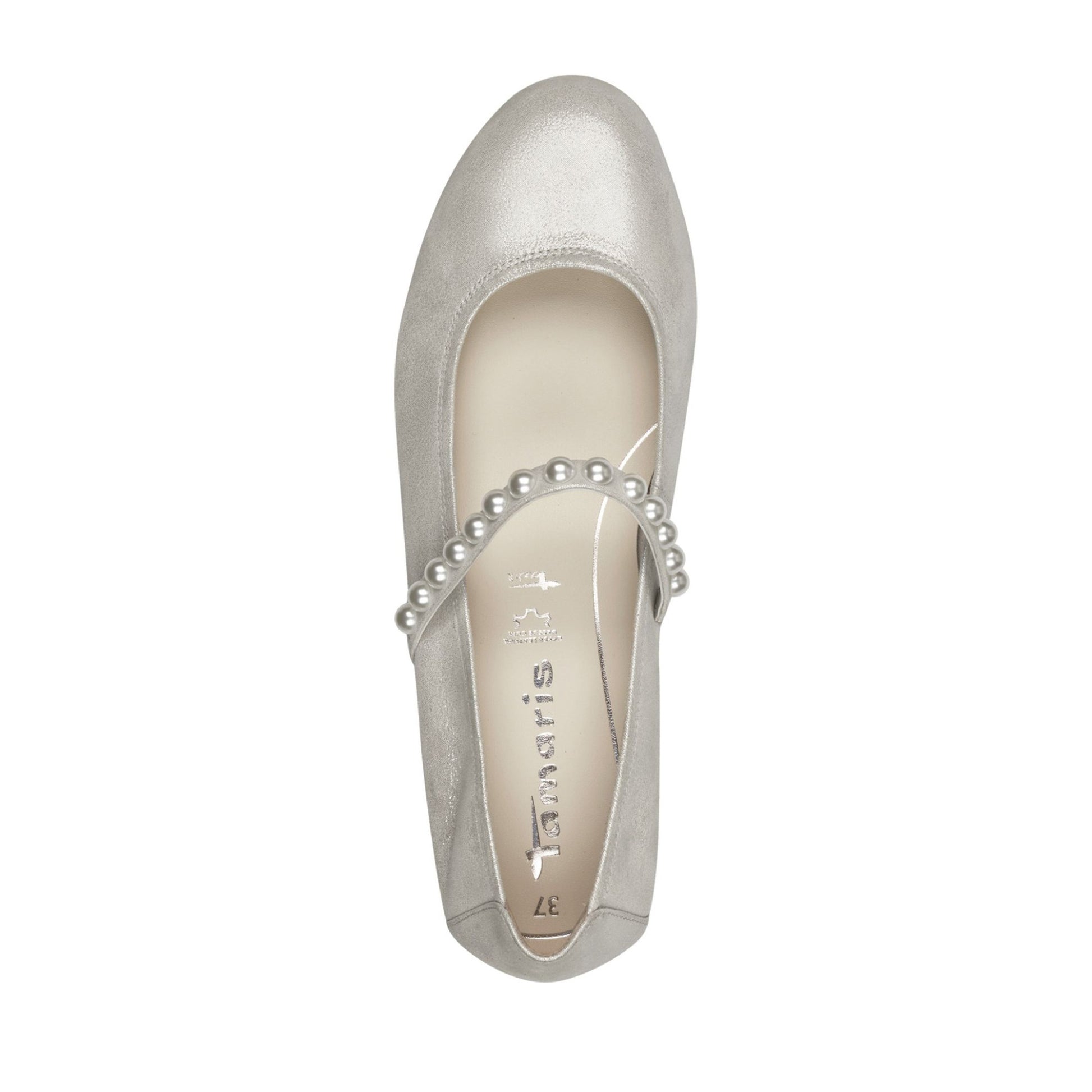 Women's Gray Ballet Flats
