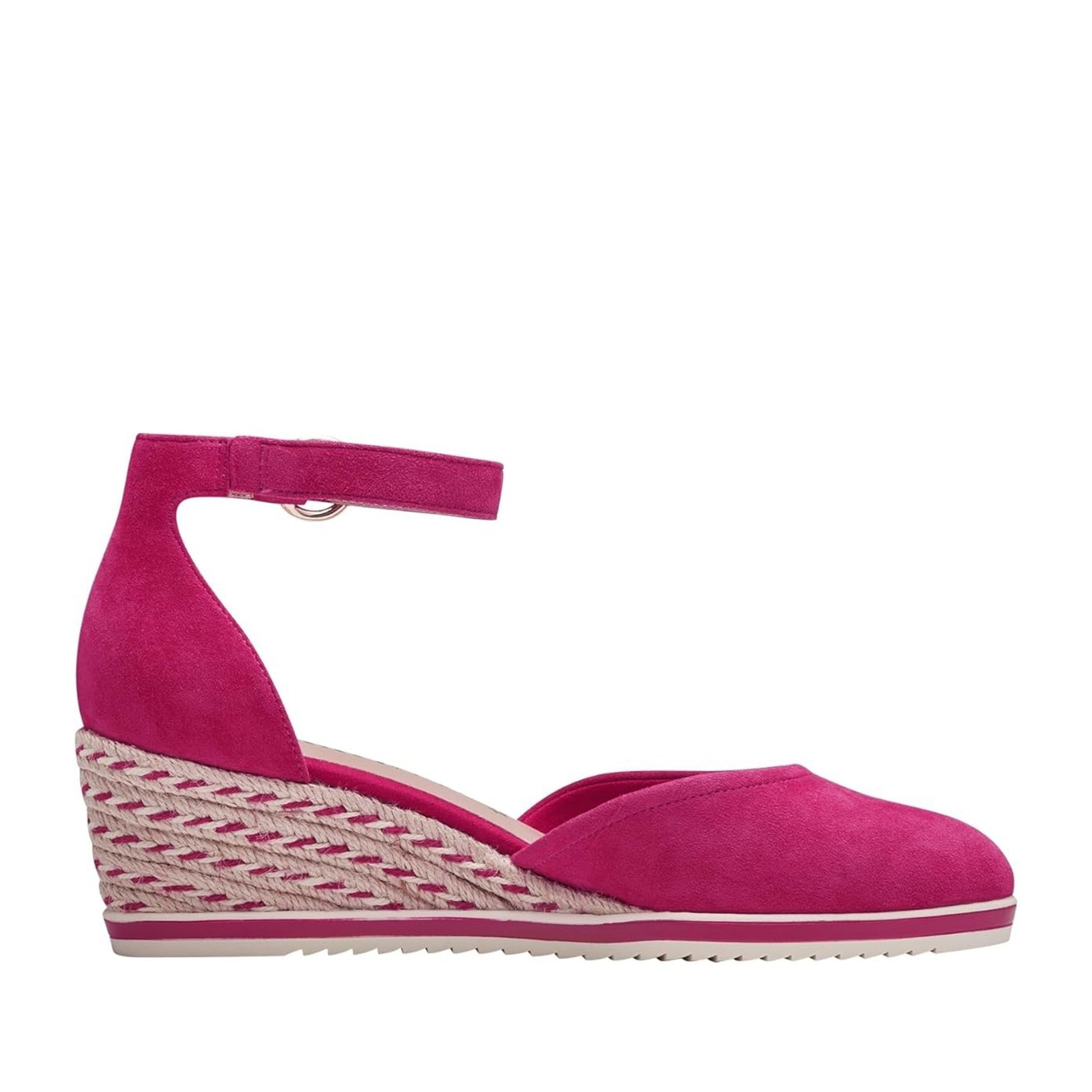 Women's Pink Dress Espadrilles