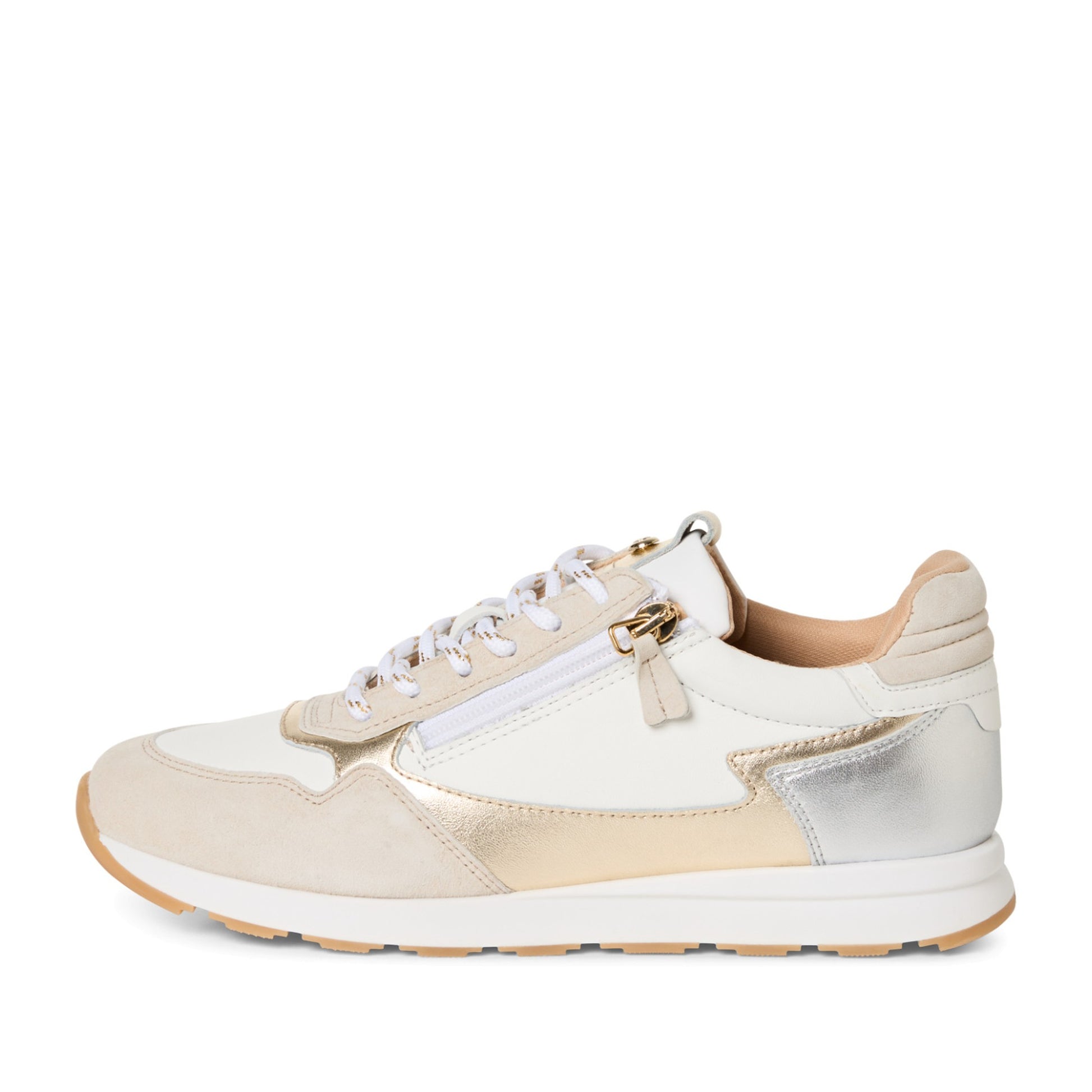 Women's Beige Fashion Sneakers