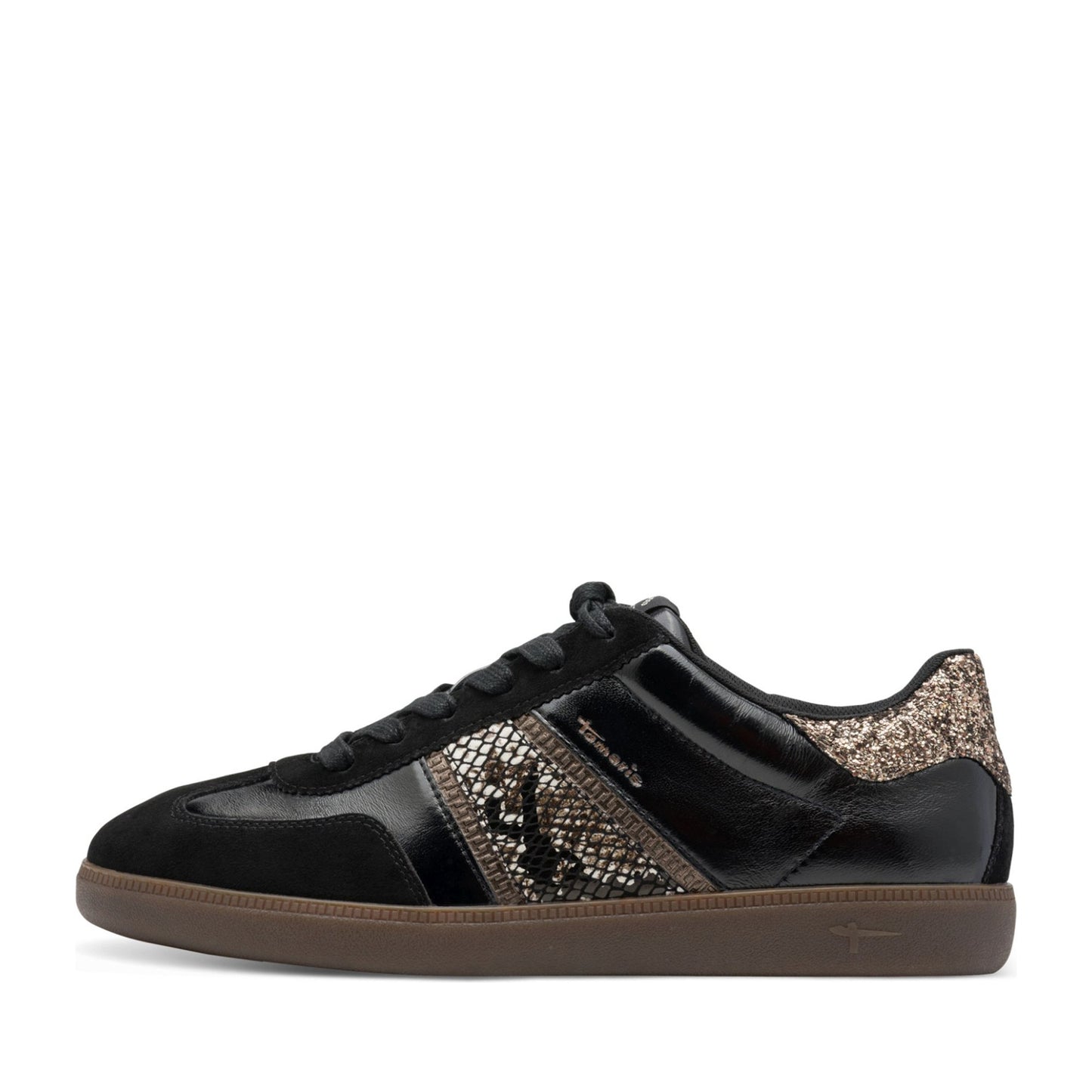 Women's Black Fashion Sneakers