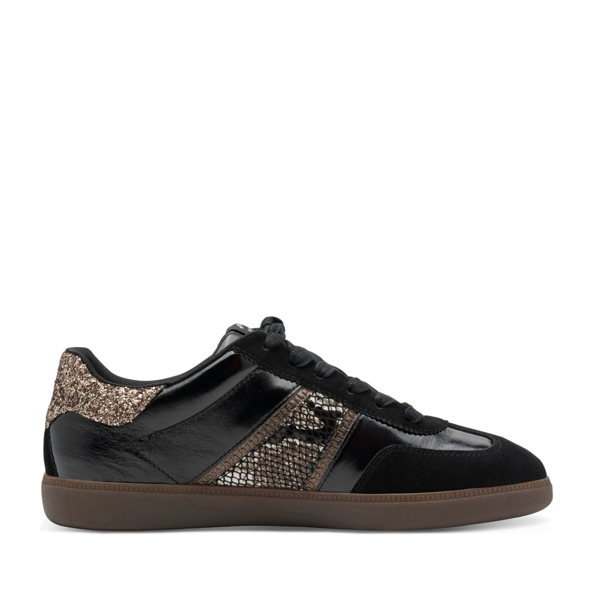 Women's Black Fashion Sneakers