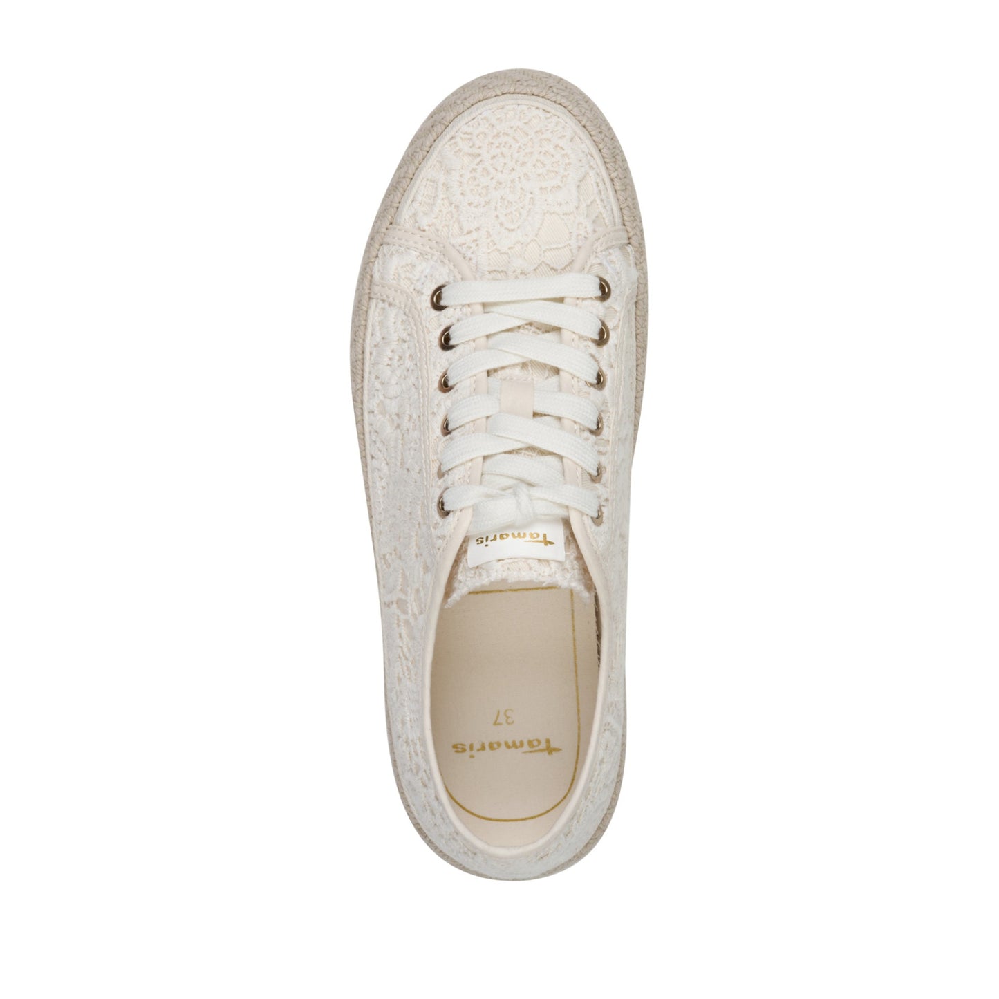 Women's Beige Fashion Sneakers