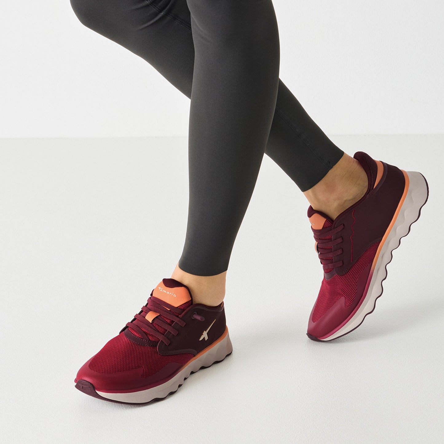 Women's Red Fashion Sneakers