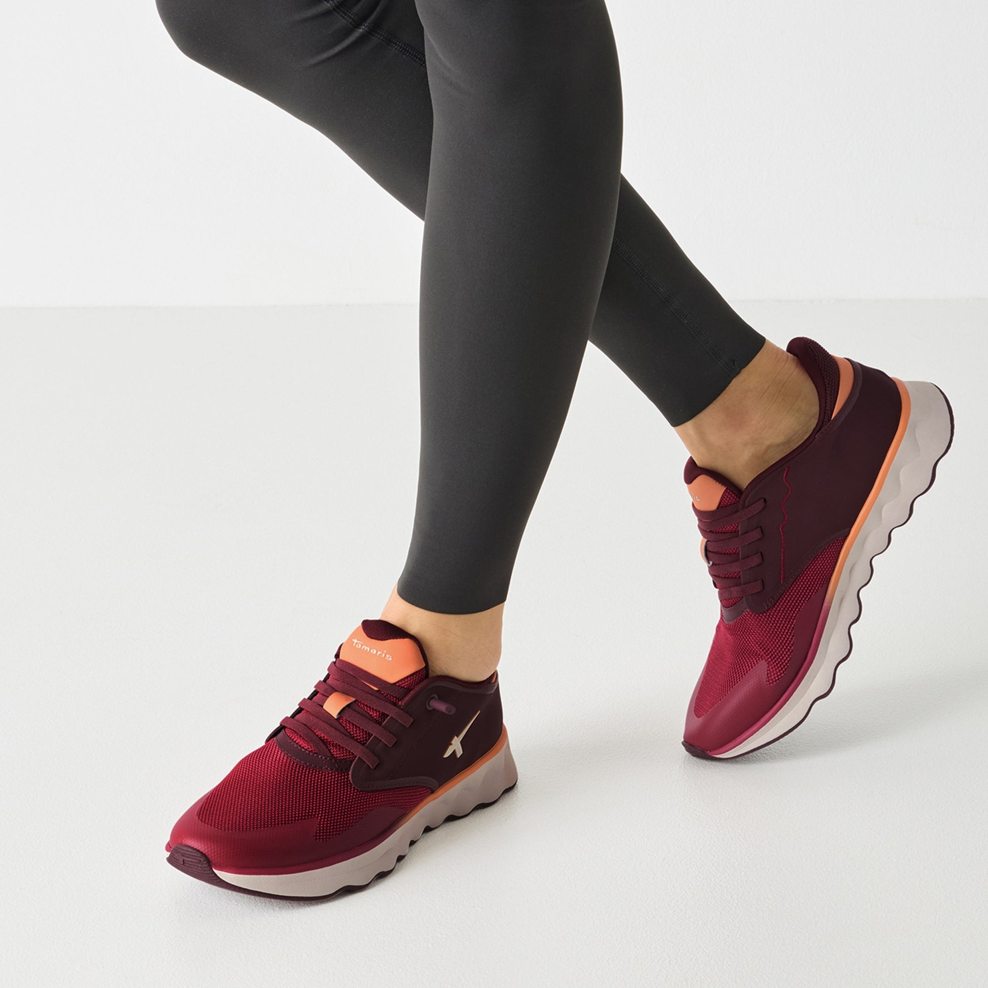 Women's Red Fashion Sneakers
