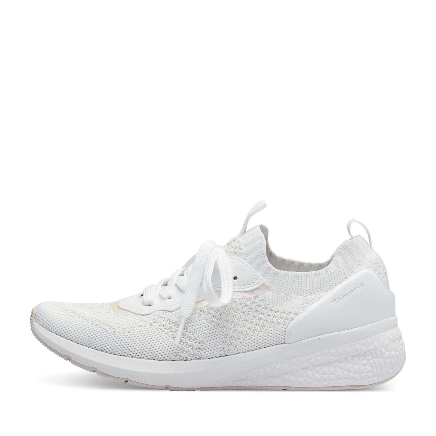 Women's White Fashion Sneakers