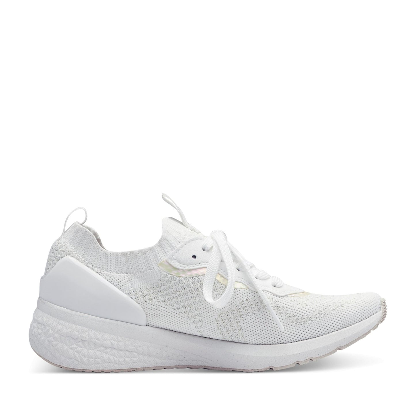Women's White Fashion Sneakers