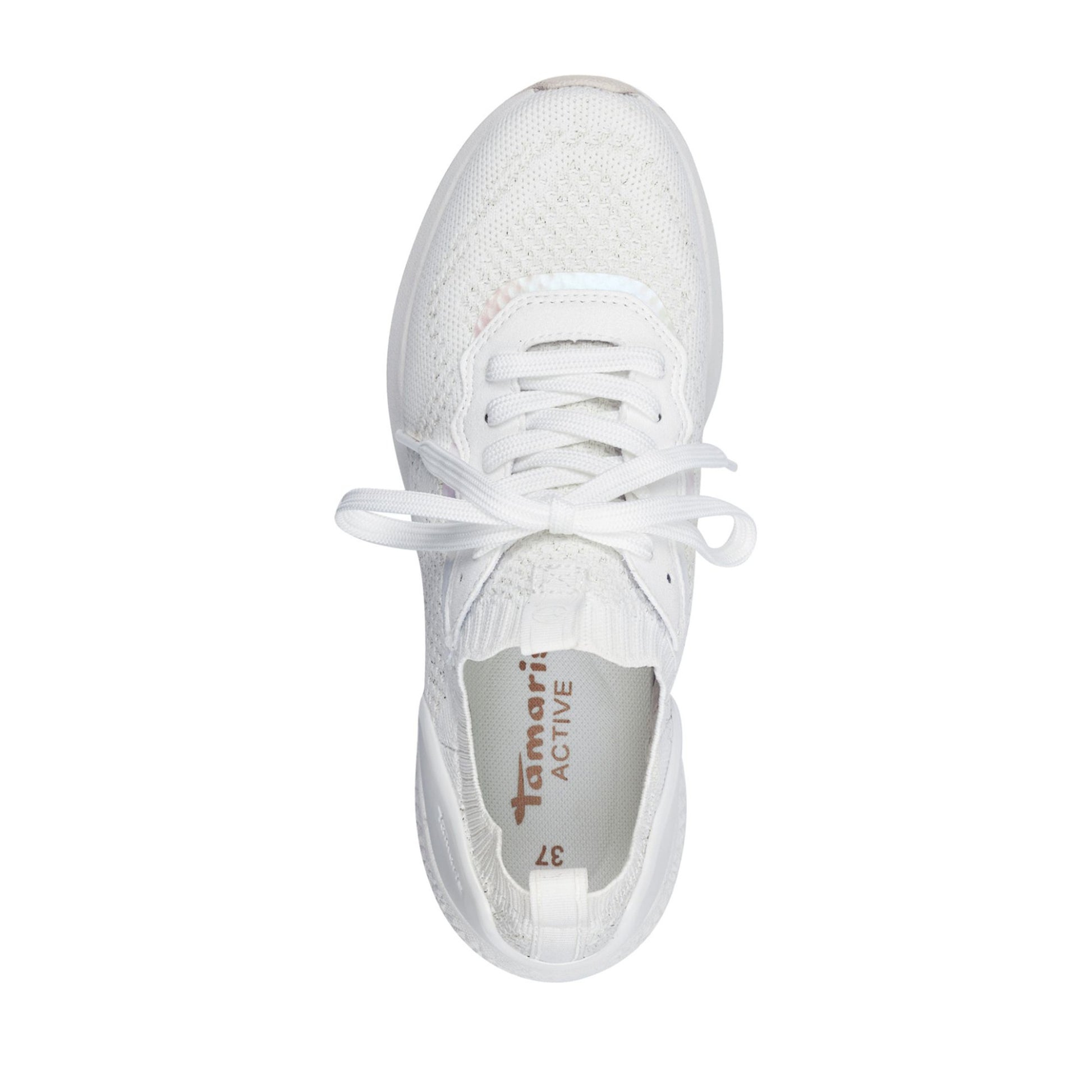 Women's White Fashion Sneakers