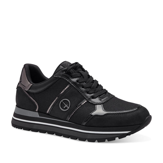 Women's Black Fashion Sneakers