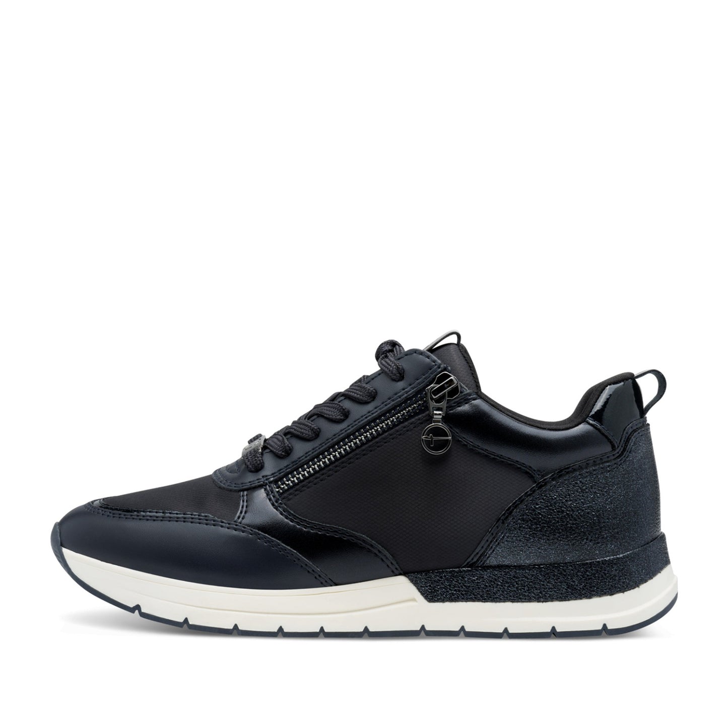 Women's Black Fashion Sneakers