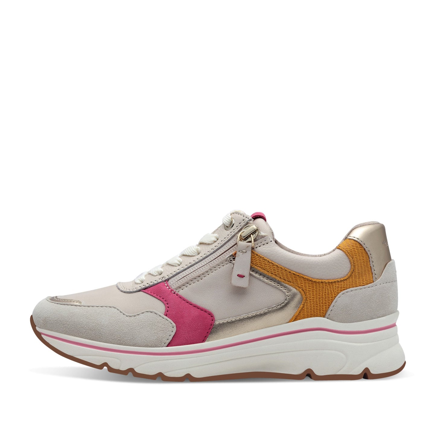 Women's White Fashion Sneakers