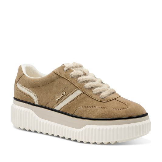 Women's Beige Fashion Sneakers