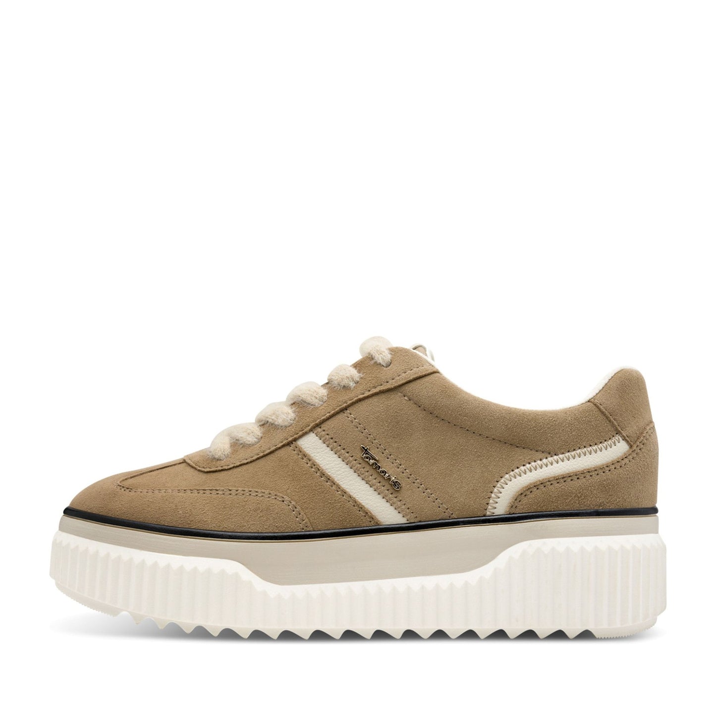 Women's Beige Fashion Sneakers