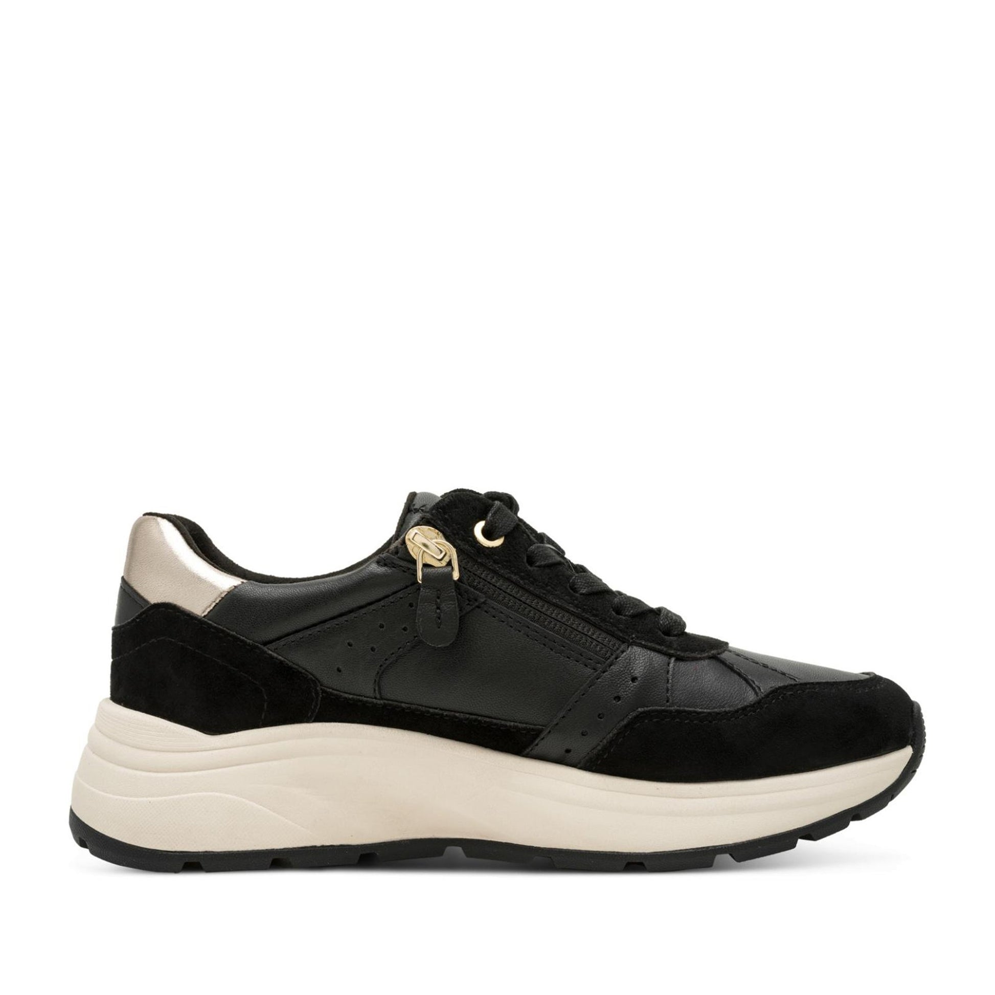 Women's Black Fashion Sneakers