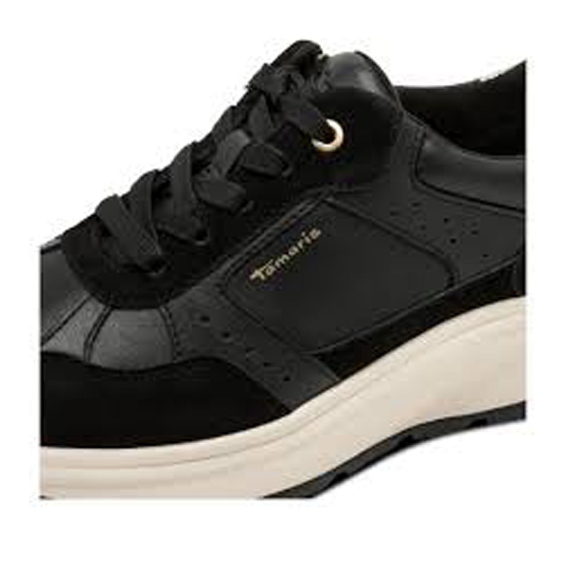 Women's Black Fashion Sneakers