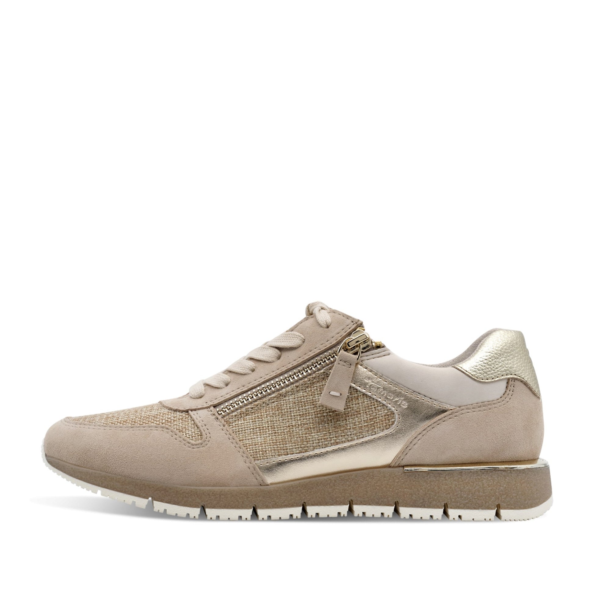 Women's Beige Fashion Sneakers