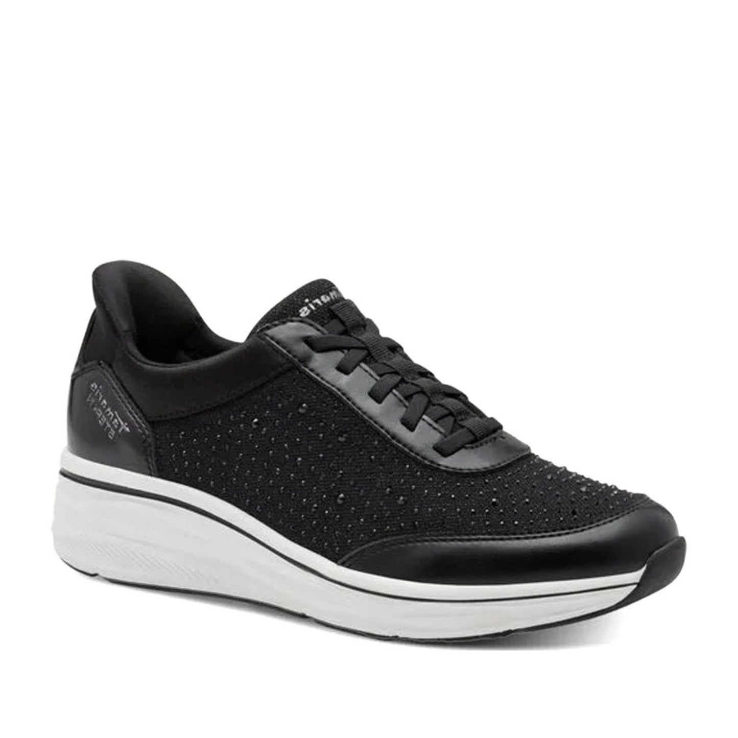 Women's Black Fashion Sneakers