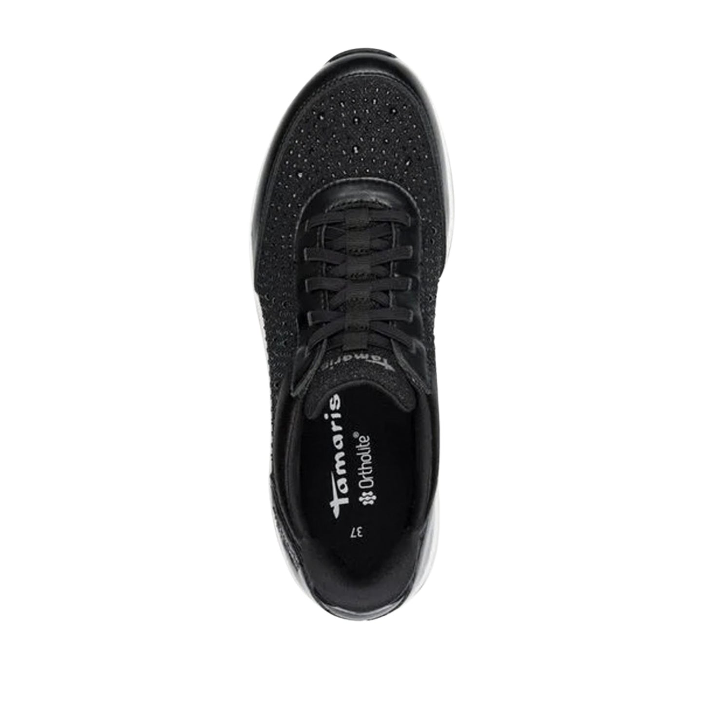 Women's Black Fashion Sneakers