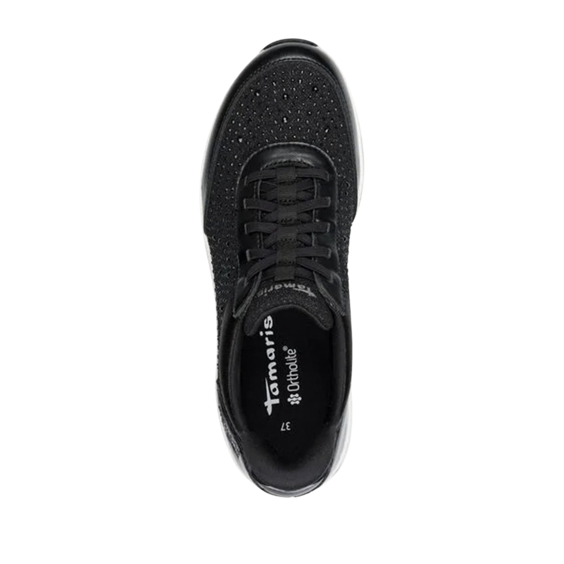 Women's Black Fashion Sneakers