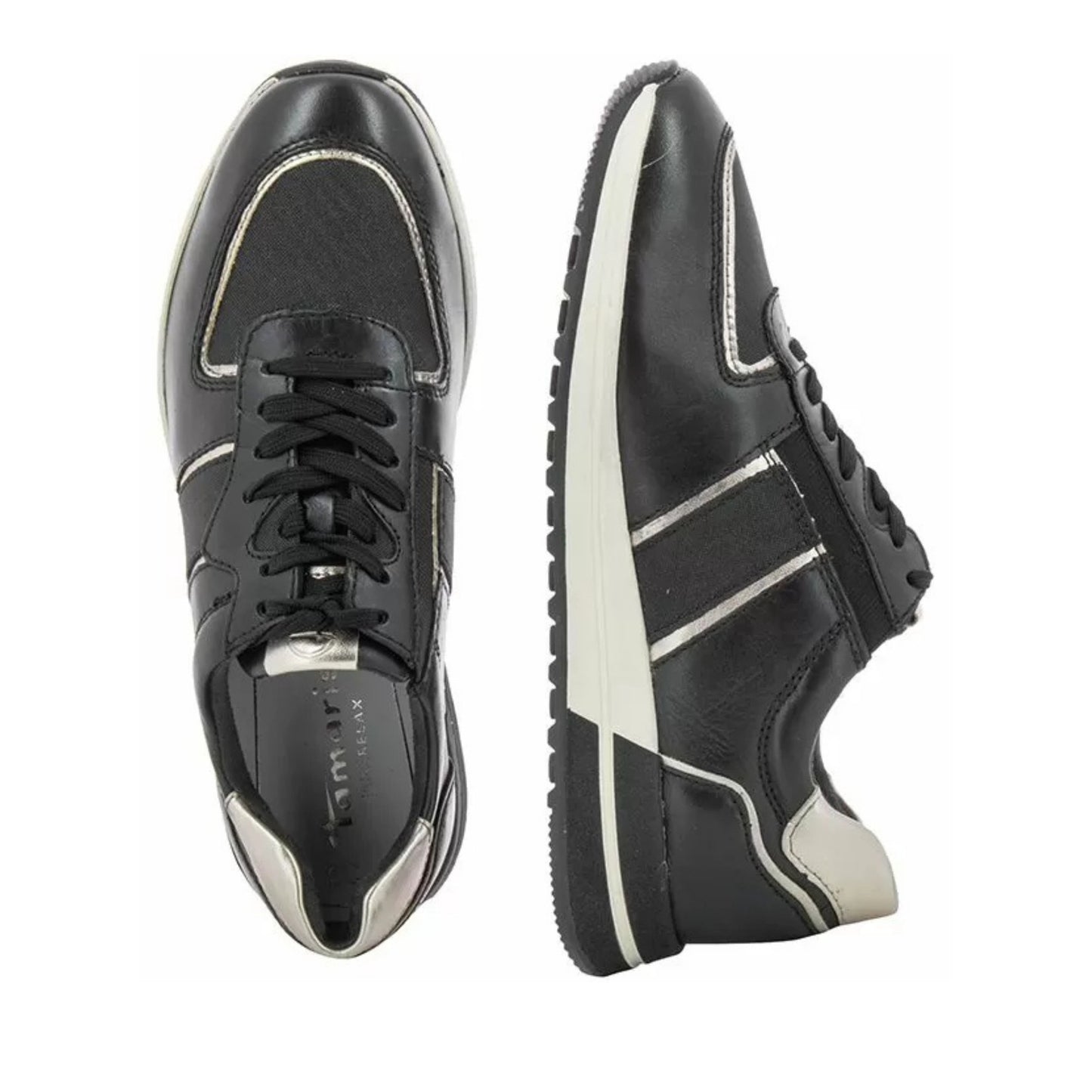 Women's Black Athletic Sneakers