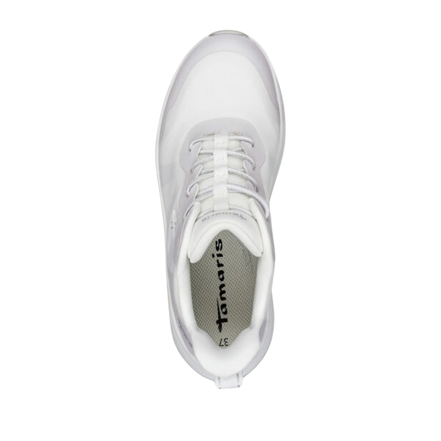 Women's White Fashion Sneakers